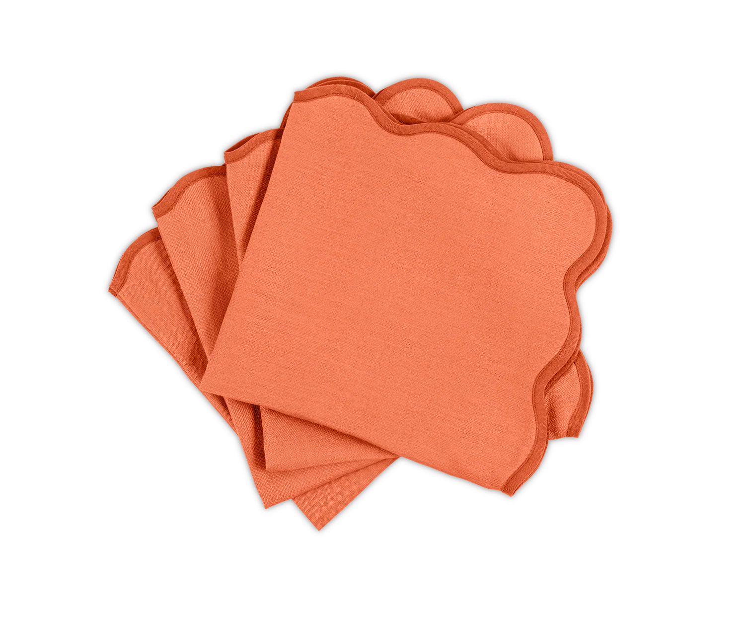 Scallop Edge Napkin Set - Image 3