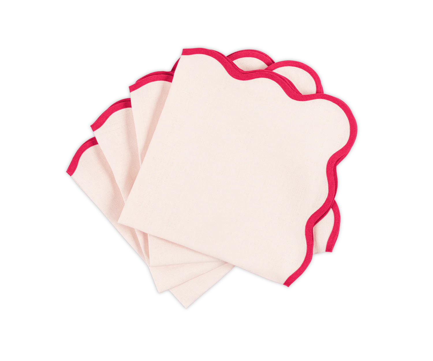 Scallop Edge Napkin Set - Image 6